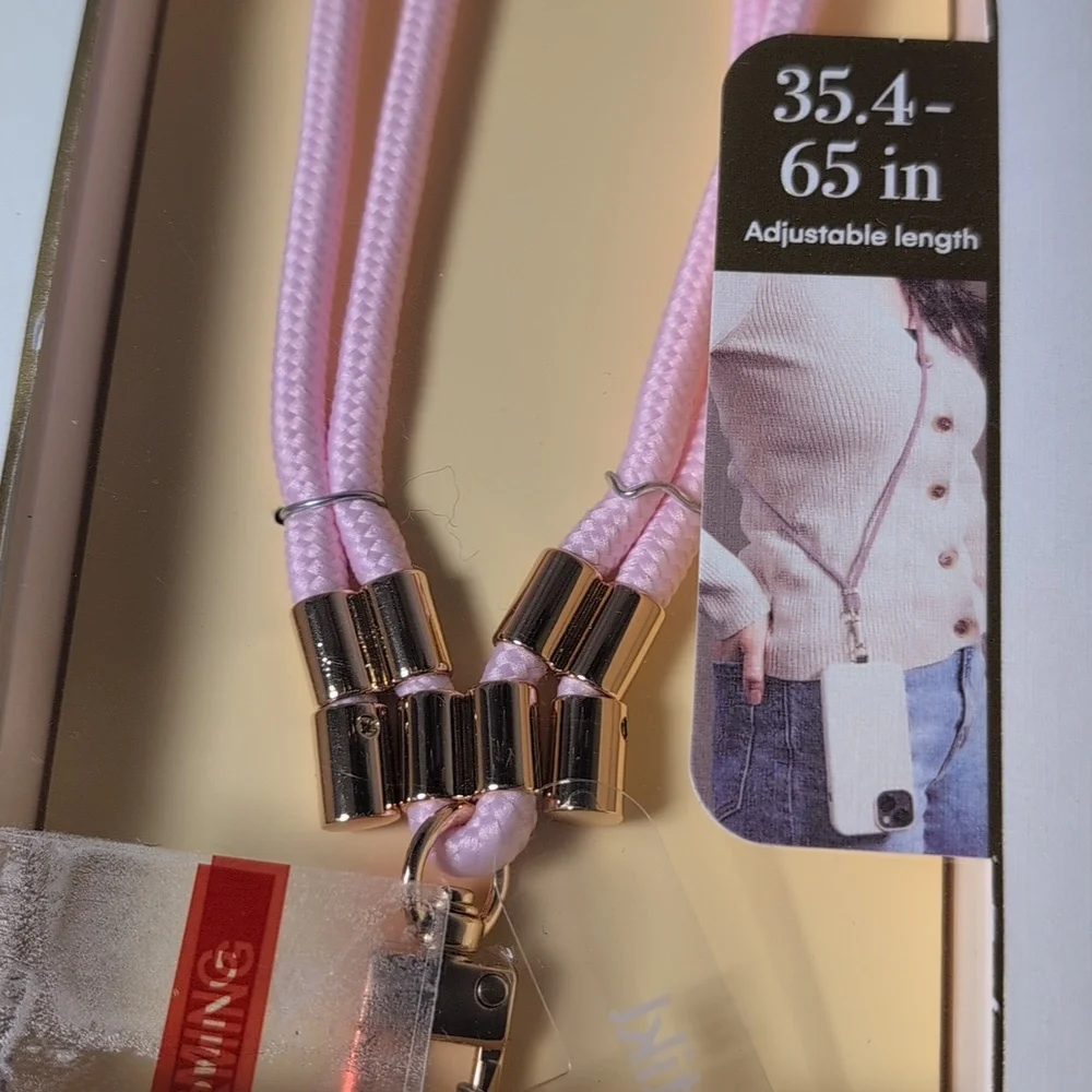 Artikl Universal Crossbody Phone Strap Pink